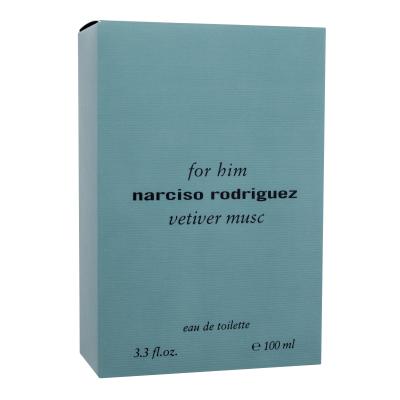 Narciso Rodriguez For Him Vetiver Musc Eau de Toilette férfiaknak 100 ml