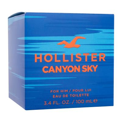 Hollister Canyon Sky Eau de Toilette férfiaknak 100 ml
