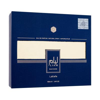 Lattafa Liam Blue Shine Eau de Parfum férfiaknak 100 ml