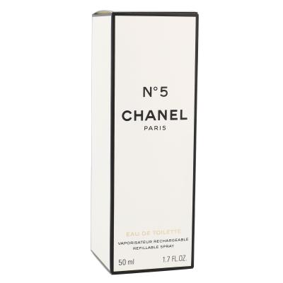 Chanel N°5 Eau de Toilette nőknek Utántölthető 50 ml