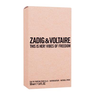 Zadig &amp; Voltaire This is Her! Vibes of Freedom Eau de Parfum nőknek 50 ml