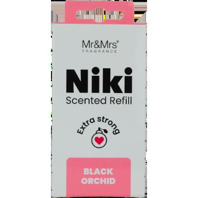 Mr&amp;Mrs Fragrance Niki Refill Black Orchid Autóillatosító Refill 1 db