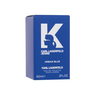 Karl Lagerfeld Jeans Urban Blue Eau de Toilette férfiaknak 60 ml