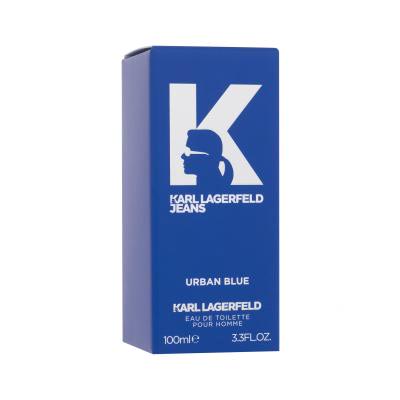 Karl Lagerfeld Jeans Urban Blue Eau de Toilette férfiaknak 100 ml