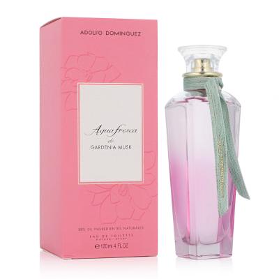 Adolfo Dominguez Agua Fresca de Gardenia Musk Eau de Toilette nőknek 120 ml