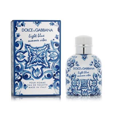 Dolce&amp;Gabbana Light Blue Summer Vibes Eau de Toilette férfiaknak 75 ml