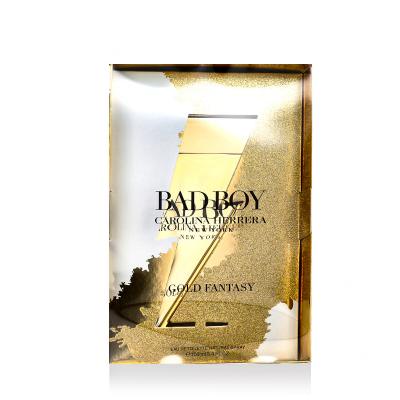Carolina Herrera Bad Boy Gold Fantasy Eau de Toilette férfiaknak 100 ml