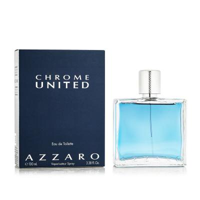 Azzaro Chrome United Eau de Toilette férfiaknak 100 ml