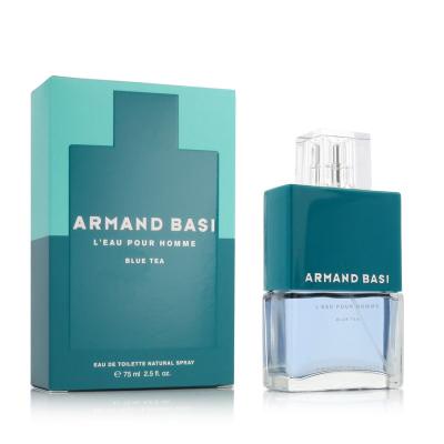 Armand Basi L&#039;Eau pour Homme Blue Tea Eau de Toilette férfiaknak 75 ml