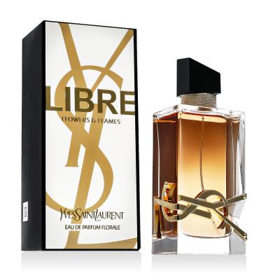Yves Saint Laurent Libre Flowers &amp; Flames Eau de Parfum nőknek 90 ml
