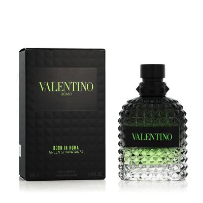 Valentino Uomo Born in Roma Green Stravaganza Eau de Toilette férfiaknak 100 ml