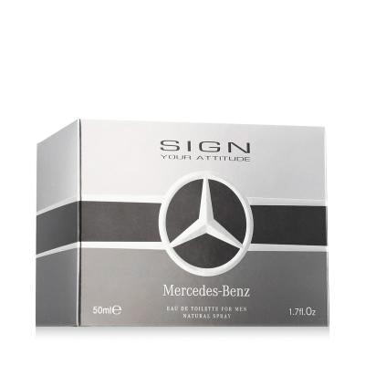 Mercedes-Benz Sign Your Attitude Eau de Toilette férfiaknak 50 ml