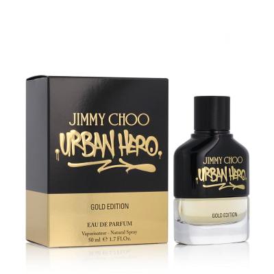 Jimmy Choo Urban Hero Gold Edition Eau de Parfum férfiaknak 50 ml