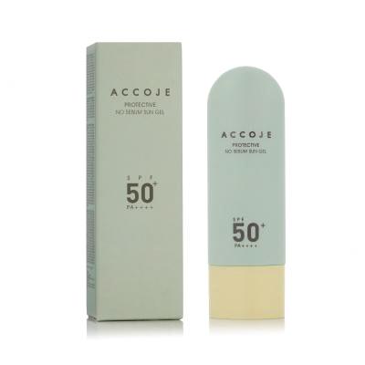 ACCOJE Protective No-Sebum Sun Gel SPF50+ Fényvédő készítmény arcra 50 ml