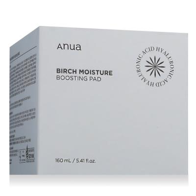 Anua Birch Moisture Boosting Pad Sminkeltávolító nedves törlőkendők 160 ml