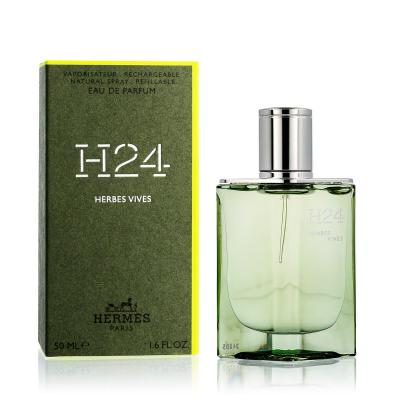 Hermes H24 Herbes Vives Eau de Parfum férfiaknak Utántölthető 50 ml