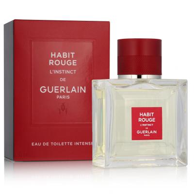 Guerlain Habit Rouge L&#039;Instinct Eau de Toilette férfiaknak 50 ml