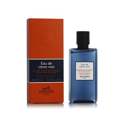 Hermes Eau de Citron Noir No-Rinse Cleansing Gel Antibakteriális készítmény 80 ml