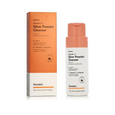 Hanskin Vitamin C Glow Powder Cleanser Tisztító emulzió 70 g
