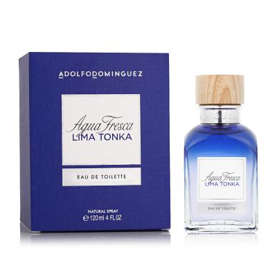 Adolfo Dominguez Agua Fresca Lima Tonka Eau de Toilette férfiaknak 120 ml