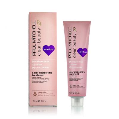 Paul Mitchell Clean Beauty Color Protect Color Depositing Treatment Hajpakolás nőknek 150 ml Változat Amethyst