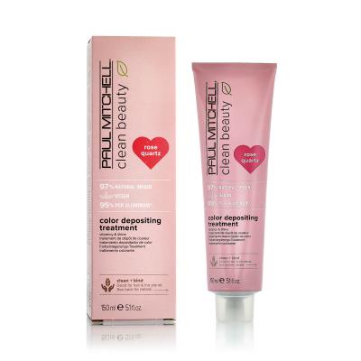 Paul Mitchell Clean Beauty Color Protect Color Depositing Treatment Hajpakolás nőknek 150 ml Változat Rose Quartz