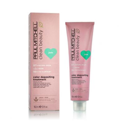 Paul Mitchell Clean Beauty Color Protect Color Depositing Treatment Hajpakolás nőknek 150 ml Változat Jade
