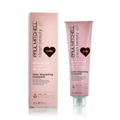 Paul Mitchell Clean Beauty Color Protect Color Depositing Treatment Hajpakolás nőknek 150 ml Változat Truffle