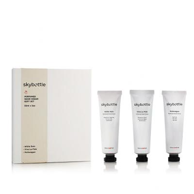 Skybottle Perfumed Hand Cream Gift Set Ajándékcsomagok kézkrém White Rain 50 ml + kézkrém Viva La Pink 50 ml + kézkrém Muhwagua 50 ml
