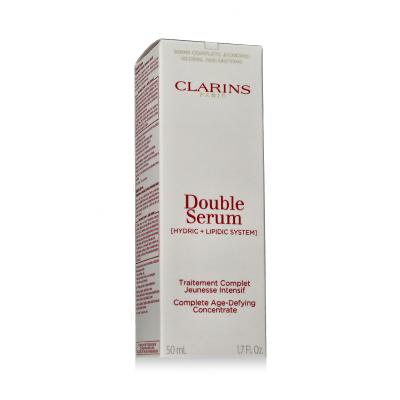 Clarins Double Serum Complete Age-Defying Concentrate Arcszérum nőknek 50 ml