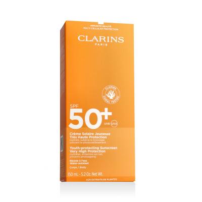 Clarins Sun Care Youth-Protecting Body Sunscreen SPF50+ Fényvédő készítmény testre 150 ml
