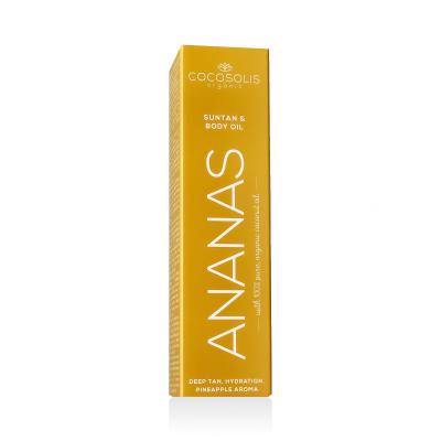 COCOSOLIS Suntan &amp; Body Oil Ananas Fényvédő készítmény testre nőknek 110 ml