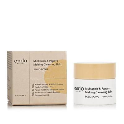 Ondo Beauty 36.5 PONG-PONG Multiacids &amp; Papaya Melting Cleansing Balm Bőrtisztító krém 10 ml
