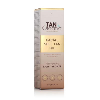 TanOrganic Facial Self Tan Oil Light Bronze Önbarnító készítmény 50 ml