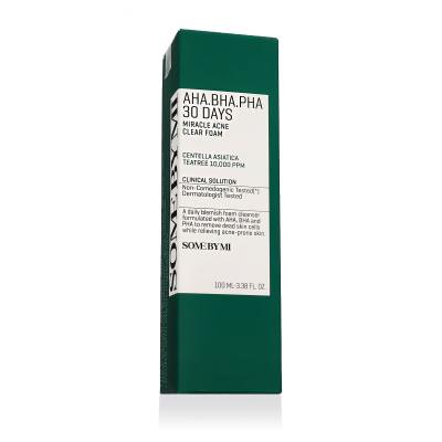 Some By Mi AHA.BHA.PHA 30 Days Miracle Acne Clear Foam Arctisztító hab 100 ml