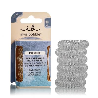 Invisibobble Power Performance Hair Spiral Hajgumi nőknek Változat Crystal Clear Szett