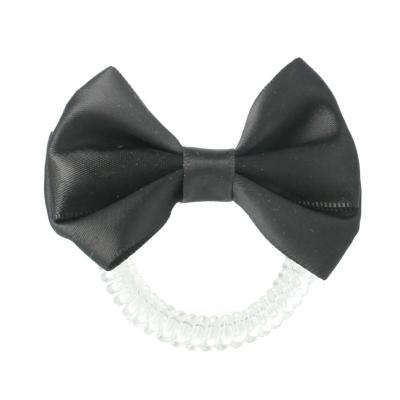 Invisibobble Bowtique Spiral Hair Ring Hajgumi nőknek 1 db Változat True Black