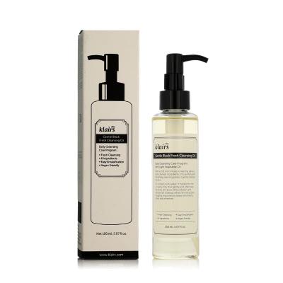 Dear, Klairs Gentle Black Fresh Cleansing Oil Sminklemosó arcra 150 ml