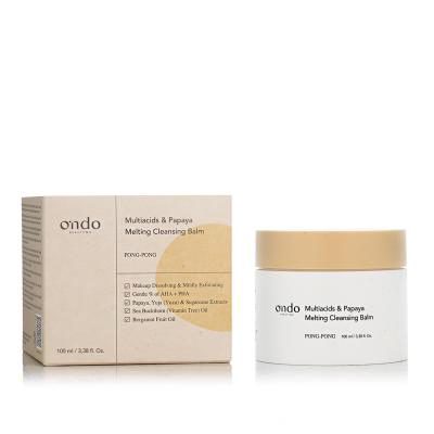 Ondo Beauty 36.5 PONG-PONG Multiacids &amp; Papaya Melting Cleansing Balm Bőrtisztító krém 100 ml