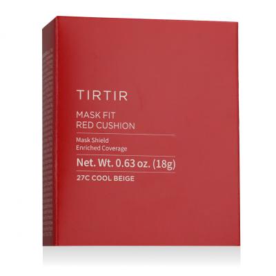 TIRTIR Mask Fit Red Cushion Alapozó 18 g Változat 27C Cool Beige