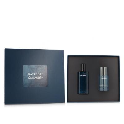 Davidoff Cool Water Ajándékcsomagok Eau de Toiltte 75 ml + deo stift 75 ml
