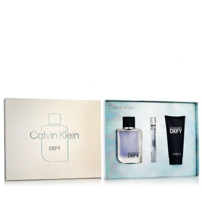 Calvin Klein Defy Ajándékcsomagok eau de toilette 100 ml + tusfürdő 100 ml + eau de toilette 10 ml