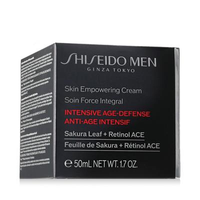 Shiseido MEN Skin Empowering Cream Nappali arckrém férfiaknak 50 ml