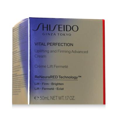 Shiseido Vital Perfection Uplifting &amp; Firming Advanced Cream Nappali arckrém nőknek 50 ml