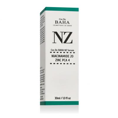 Cos De Baha NZ Niacinamide 20 + Zinc PCA 4 Serum Arcszérum 30 ml