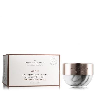 Rituals The Ritual Of Namaste Glow Night Éjszakai arckrémek nőknek Utántölthető 50 ml