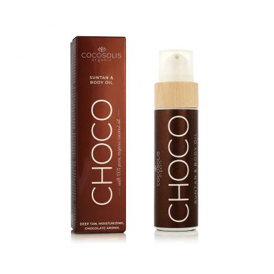 COCOSOLIS Suntan &amp; Body Oil Choco Fényvédő készítmény testre nőknek 110 ml