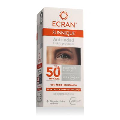 Ecran Sunnique Anti-Aging Protective Fluid SPF50+ Fényvédő készítmény arcra 50 ml