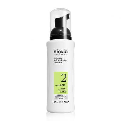 Nioxin System 2 Scalp Care + Hair Thickening Treatment Öblítést nem igénylő hajápoló nőknek 100 ml