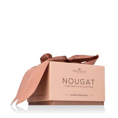 COCOSOLIS NOUGAT Sparkling Body Butter Testvaj nőknek 250 ml